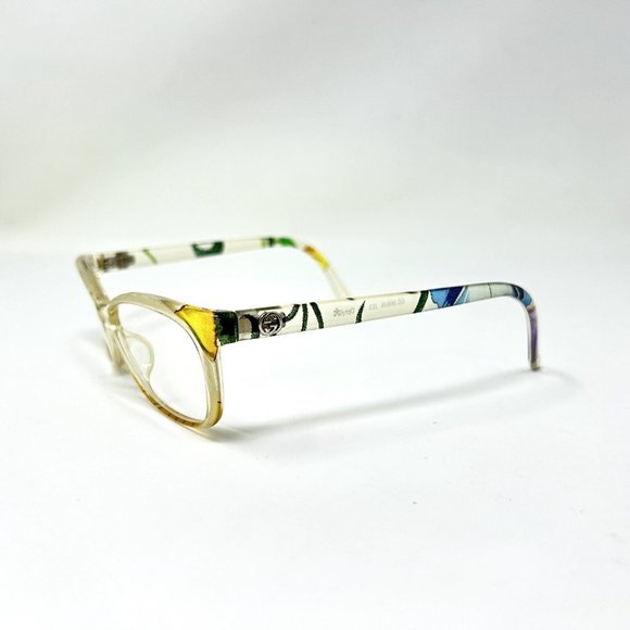 Gucci GG 3699/N ZE5 Clear Floral Eyeglasses Frames 54-15 140 Italy Designer - Picture 6 of 15